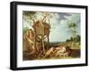 The Parable of the Wheat and the Tares, 1624-Abraham Bloemaert-Framed Giclee Print