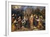 The Parable of the Wise and Foolish Virgins, 1616-Frans Francken the Younger-Framed Giclee Print