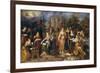 The Parable of the Wise and Foolish Virgins, 1616-Frans Francken the Younger-Framed Giclee Print