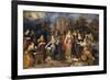 The Parable of the Wise and Foolish Virgins, 1616-Frans Francken the Younger-Framed Giclee Print