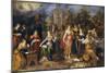 The Parable of the Wise and Foolish Virgins, 1616-Frans Francken the Younger-Mounted Giclee Print