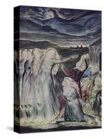 'The Parable of the Wise and Foolish Virgins', c1800-William Blake-Stretched Canvas