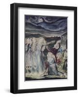 'The Parable of the Wise and Foolish Virgins', c1800-William Blake-Framed Giclee Print