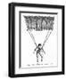 The Parachute of Fauste Veranzio, 1617-Gaston Tissandier-Framed Giclee Print