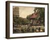 The Parade Gardens, Bath, Somerset, C1925-null-Framed Giclee Print