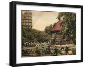 The Parade Gardens, Bath, Somerset, C1925-null-Framed Giclee Print