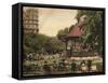 The Parade Gardens, Bath, Somerset, C1925-null-Framed Stretched Canvas
