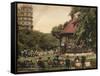 The Parade Gardens, Bath, Somerset, C1925-null-Framed Stretched Canvas
