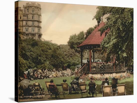 The Parade Gardens, Bath, Somerset, C1925-null-Stretched Canvas