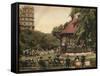 The Parade Gardens, Bath, Somerset, C1925-null-Framed Stretched Canvas