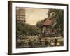 The Parade Gardens, Bath, Somerset, C1925-null-Framed Giclee Print