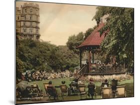 The Parade Gardens, Bath, Somerset, C1925-null-Mounted Giclee Print