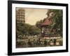 The Parade Gardens, Bath, Somerset, C1925-null-Framed Giclee Print