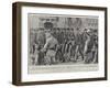 The Parade of United States Troops in Malta on their Way to the Philippines-Frank Dadd-Framed Giclee Print