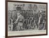 The Parade of United States Troops in Malta on their Way to the Philippines-Frank Dadd-Framed Giclee Print