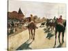 The Parade, or Race Horses in Front of the Stands-Edgar Degas-Stretched Canvas