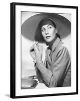 The Paradine Case, Alida Valli, 1947-null-Framed Photo