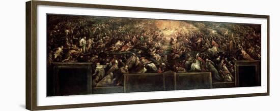 The Paradise, C1582-C1585-Francesco Bassano-Framed Premium Giclee Print