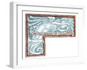 The Paradise of children-Walter Crane-Framed Giclee Print