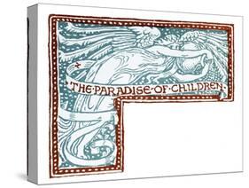 The Paradise of children-Walter Crane-Stretched Canvas