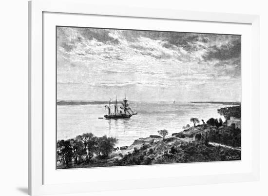 The Parana River, South America, 1895-null-Framed Giclee Print