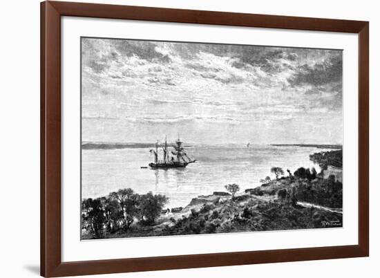 The Parana River, South America, 1895-null-Framed Giclee Print