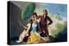The Parasol, 1777-Francisco de Goya-Stretched Canvas