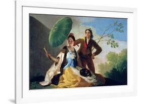 The Parasol, 1777-Francisco de Goya-Framed Giclee Print