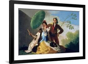 The Parasol, 1777-Francisco de Goya-Framed Giclee Print