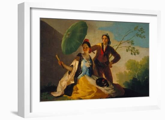 The Parasol, 1777-Francisco de Goya-Framed Giclee Print