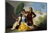 The Parasol, 1777-Francisco de Goya y Lucientes-Mounted Giclee Print