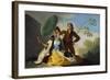 The Parasol, 1777-Francisco de Goya-Framed Giclee Print