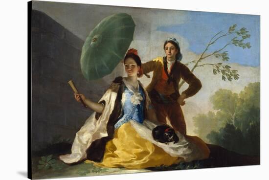 The Parasol, 1777-Francisco de Goya-Stretched Canvas