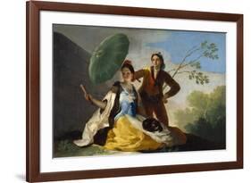 The Parasol, 1777-Francisco de Goya-Framed Giclee Print