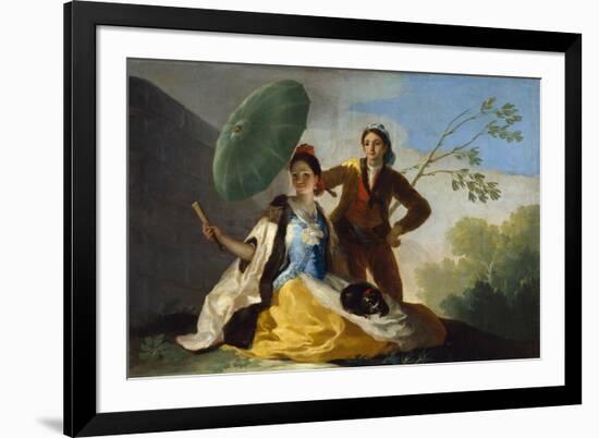 The Parasol, 1777-Francisco de Goya-Framed Giclee Print