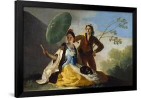 The Parasol, 1777-Francisco de Goya-Framed Giclee Print