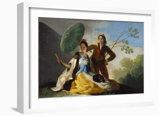 The Parasol, 1777-Francisco de Goya-Framed Giclee Print