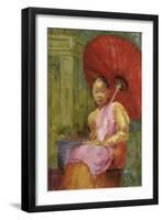 The Parasol, Bali, 2002-Karen Armitage-Framed Giclee Print