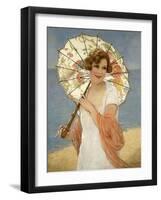 The Parasol-Francois Martin-Kavel-Framed Giclee Print