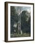 The Parc des Lions at Port-Marly, 1872-Jean-Baptiste-Camille Corot-Framed Giclee Print