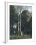 The Parc Des Lions at Port-Marly-Jean-Baptiste-Camille Corot-Framed Giclee Print