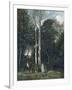 The Parc Des Lions at Port-Marly-Jean-Baptiste-Camille Corot-Framed Premium Giclee Print