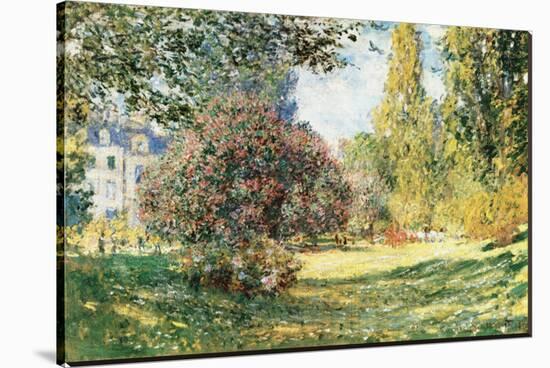 The Parc Monceau, Paris, c.1876-Claude Monet-Stretched Canvas