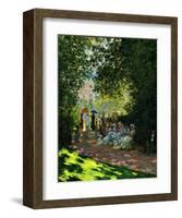 The Parc Monceau-Claude Monet-Framed Giclee Print