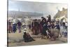 The Pardon in Brittany-Theophile Louis Deyrolle-Stretched Canvas