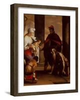 The Pardon of St. John Chrysostom, C.1640-Mattia Preti-Framed Giclee Print