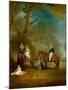 The Pares Family of Hopwell in a Wooded Landscape-John E. Ferneley-Mounted Giclee Print