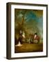 The Pares Family of Hopwell in a Wooded Landscape-John E. Ferneley-Framed Giclee Print