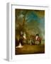 The Pares Family of Hopwell in a Wooded Landscape-John E. Ferneley-Framed Giclee Print