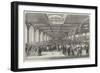 The Paris Agricultural Exhibition, the Cattle, General View-null-Framed Giclee Print